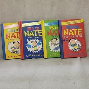 Big Nate lot of 4 books